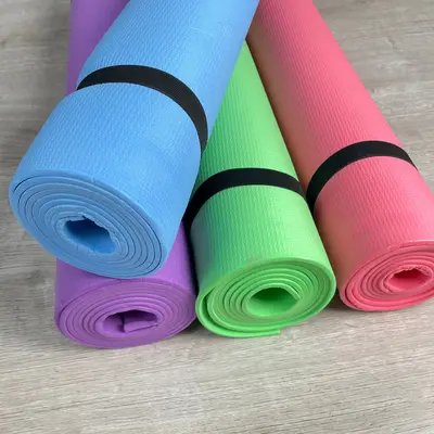 EVA Yoga Mat, 3-6 mm Thickness, Multiple Colours - 2