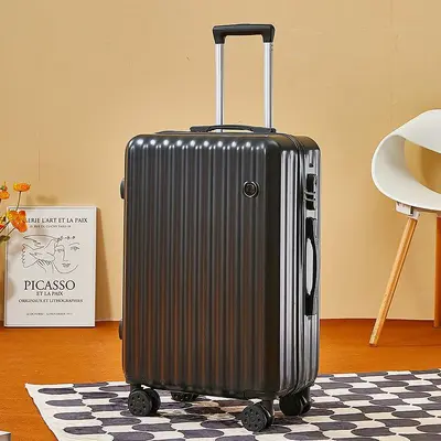Korean Style Combination Lock Suitcase, 360° Wheels, Large Capacity - 9
