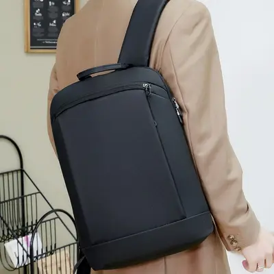 Tägliche Arbeit Herren Doppel-Rucksack für grenzüberschreitenden Export, modische Herren-Computer-Rucksack, multifunktionaler Herren-Rucksack - 5