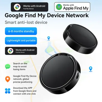 Dual System iOS Android Key Tracker GPS Locator