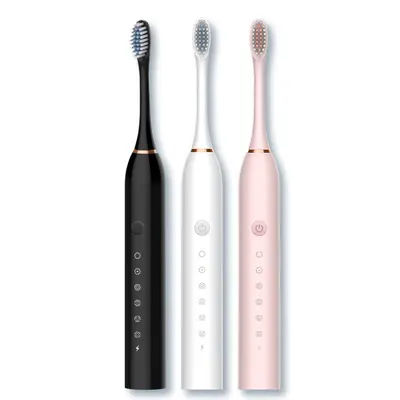 Portable Rechargeable Electric Toothbrush, Waterproof, Soft Bristles - 6