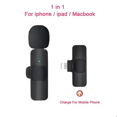 K1K9pro kablosuz yaka mikrofonu dış mekan cep telefonu canlı yayın mikrofonu mini gürültü azaltma yaka mikrofonu - 8