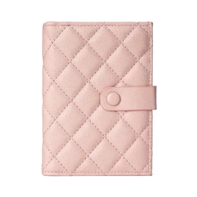 Passport Holder Wallet Combination Travel Abroad Passport Invoice Storage Women's Lightweight Compact Passport Wallet All-in-One - 8
