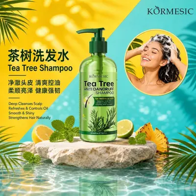 KORMESIC Tea Tree Shampoo Hair Cleansing