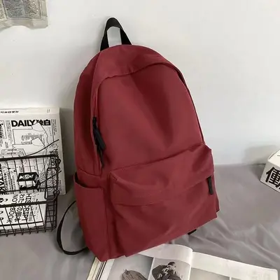 Yeni Model Kız Çantası Tatlı İlkokul Öğrencisi Ortaokul Lise Kız Okul Tarzı Çift Omuz Çantası Trendy Büyük Kapasiteli Çıkış Sırt Çantası - 12