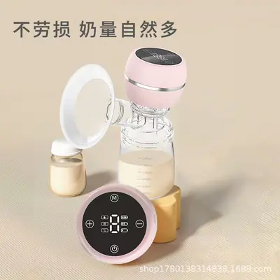 电动吸奶器便携式挤奶吸乳器全自动静音一体式自动厂家批发 - 2