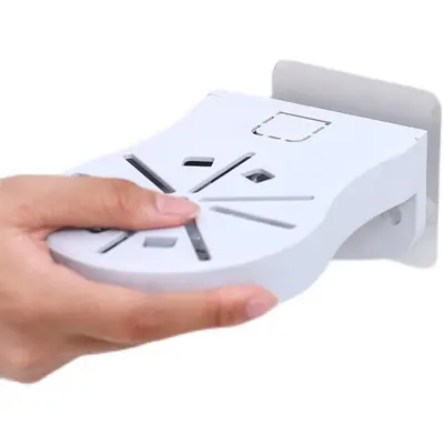 Wireless camera mounting system, outlet installation, dual hemisphere, no drilling - 5