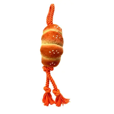 Sausage Bag Durable Squeaky Teething Interactive Dog Toy - 6