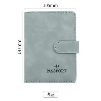 Pasaport kılıfı, PU, çok kartlı, seyahat - 11
