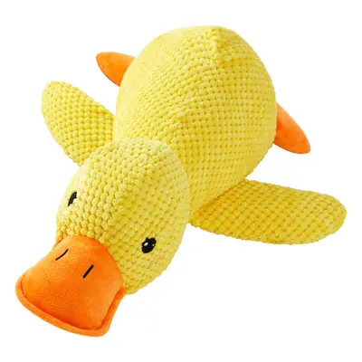 Duck Shaped Squeaky Dog Chew Toy for Interactive Play - 6