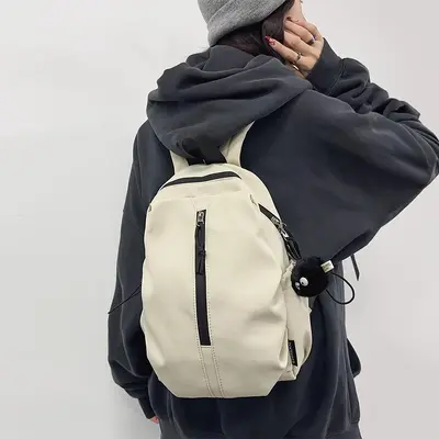 Neuer Frühlings-Rucksack für Mädchen, leicht und kompakt, Tagesrucksack für Shopping und Schule, für Jungen-Schüler, iPad-Tablet-Tasche, kleiner Rucksack - 3