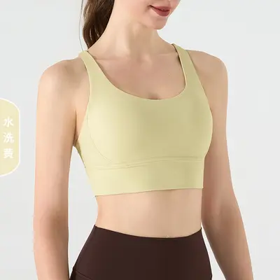 Custom Yoga Top, Pilates Training, High-Intensity Sports Bra - 7