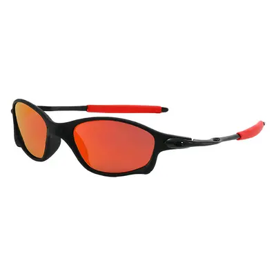Gradient Black Frame Sunglasses, Curved Temples, UV Protection - 11