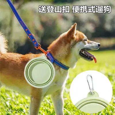 Foldable Silicone Dog Bowl, Portable Travel Water and Food Dish - 3