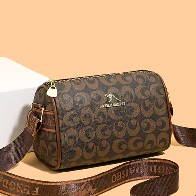 Large Capacity Retro Women's Single Shoulder Bag Crossbody Commuter Bag - 8