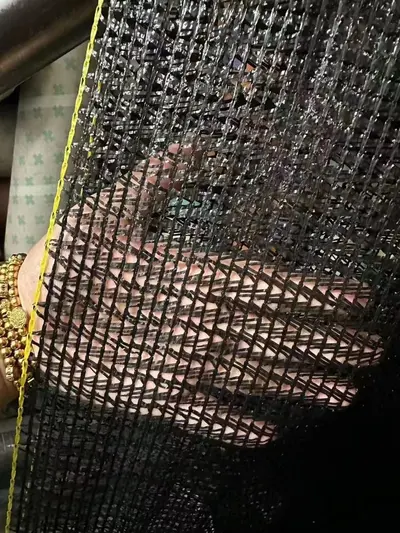 Agricultural Shade Net, 6-Needle Dense, Black, Greenhouse Shading - 8