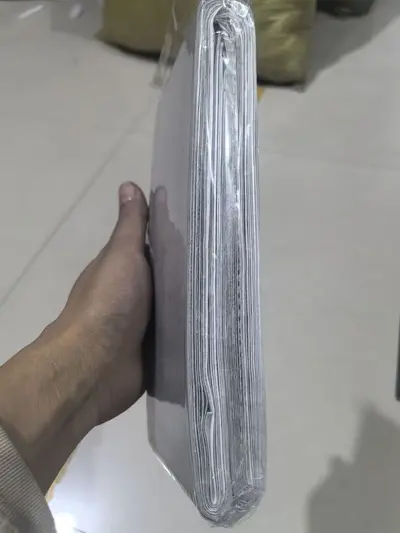 Direkte Fabrikverkauf, Dunstabzugshaube aus grauem Film, dritte Generation, verstärktes Fettfilter-Baumwolltuch, Küchenölabscheider, Fettabsorbierpapier, silberfarbenes Fettfilter-Baumwolltuch - 12