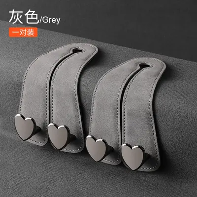 Car Seat Back Hook with Hidden Dual Hooks for Bags and Small Items - 10