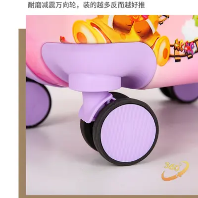 套装儿童拉杆箱亚马逊新款大容量万向轮出行行李箱卡通可爱登机箱 - 4
