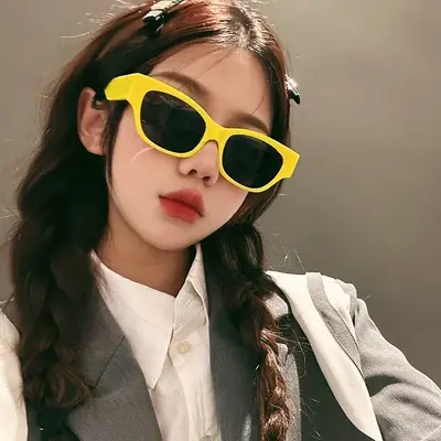 Damen- und Herren-Sonnenbrille mit UV-Schutz im Trenddesign - 4