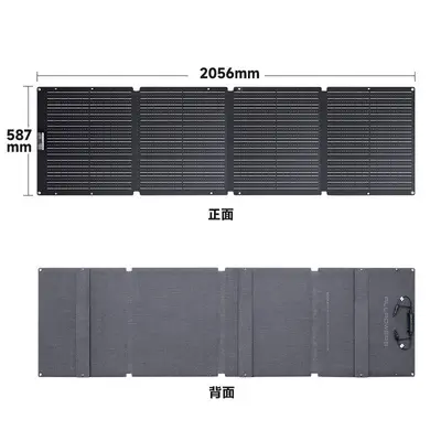 ALLPOWER 200W Foldable Portable Solar Panel for Car Charging