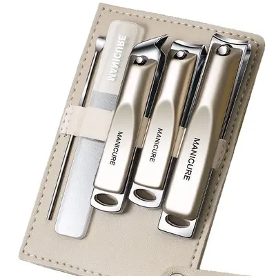 Deutsches Präzisions-Edelstahl-Nagelscheren-Set Nagelknipser-Set Maniküre-Werkzeuge Nagelzange hochwertige Großhandelswaren