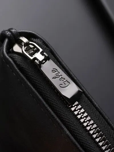 Long Men's Wallet with Zipper Coin Pocket and Phone Bag - 4