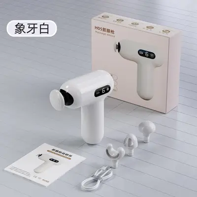 Mini-Massagepistole mit digitalem Display, Hochfrequenz-Vibration für Muskelentspannung - 9