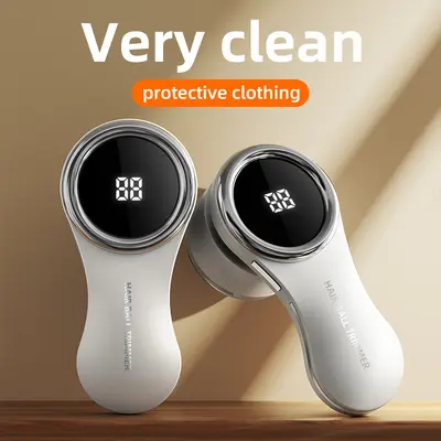 Cross-border Best-selling Lint Remover USB Rechargeable Household Six-blade Fabric Defuzzer Safe for Clothes Pilling Remover