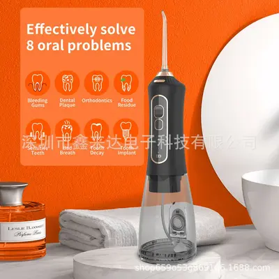 F6 portable electric toothbrush and water flosser set