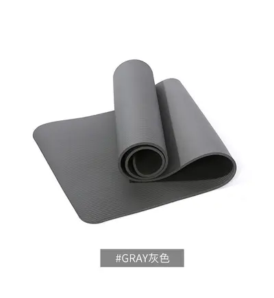 Thick Non-Slip NBR Yoga Mat, Wide and Long - 8