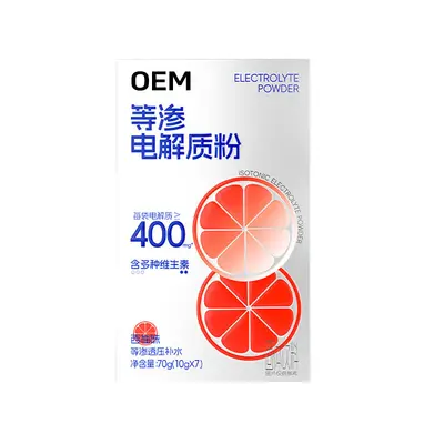 Multi-Elektrolyt-Pulver, Vitamin-Sportgetränk als Granulat