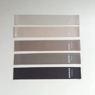针织翘臀带弹力带套装健身美臀阻力带力量训练深蹲瑜伽肌肉拉力带