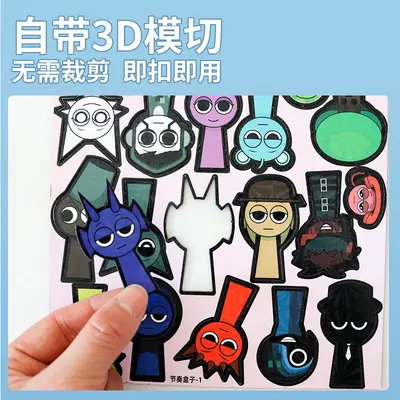 Magnetic Quiet Book with Rhythm Box, Children's Educational DIY Toy - 3
