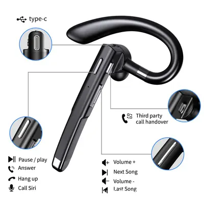 YYK-520 Spor Bluetooth Kulaklık, Bluetooth 5.1, Gürültü Azaltma