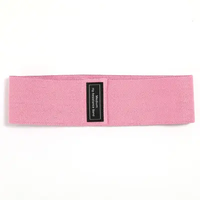 Hip Training Resistance Band, Knitted Yoga Loop Band - 8