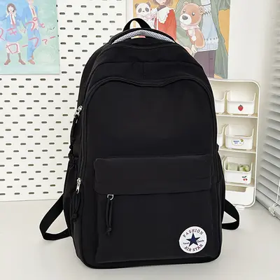 Korean-Style Women's Schoolbag, Lightweight Backpack for High School Students - 12