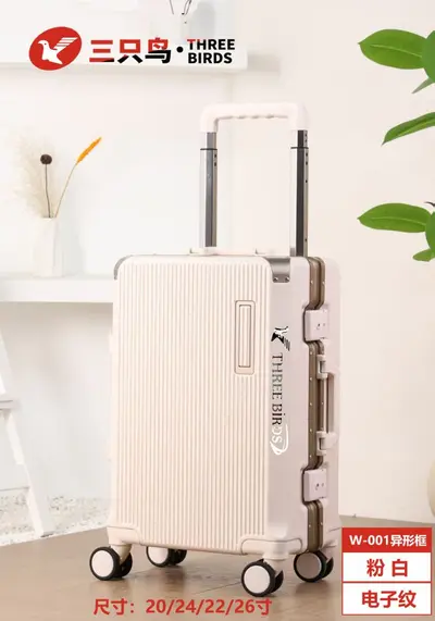 Durable 24-Inch Large-Capacity Trolley Suitcase - 8
