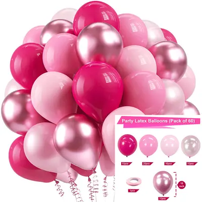 12 İnç Pullu Konfeti Balon Seti, 30 Adet, Parti Dekorasyonu - 7