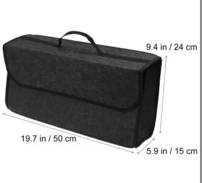 Filz-Aufbewahrungsbox faltbar großvolumig Auto-Aufbewahrungsbox Autozubehör verschiedene Organizer-Werkzeugkasten - 10