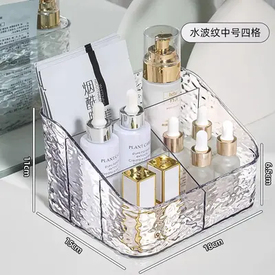 Transparente Acryl-Kosmetik- und Hautpflege-Box - 8