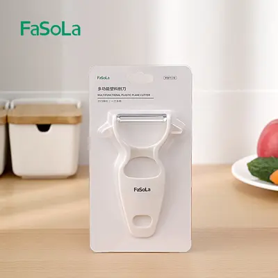 FaSoLa 5-in-1 Gemüseschäler, Edelstahl, vielseitig einsetzbar - 4