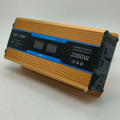 双数显修正弦波逆变器1200W2000W大功率12v转220v车载逆变器转换 - 3