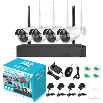 4K WiFi network camera system with audio AHD - 7