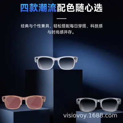 黑科技Ai智能眼镜新款蓝牙多国语言翻译高清拍照摄像录音运动跨境 - 6