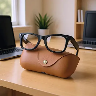 Grenzüberschreitende MT5 Ultra intelligente Brille - Videoaufnahme, Fotoaufnahme, Bilderkennung, Sprachassistent, Musikwiedergabe, KI-Übersetzung Sonnenbrille