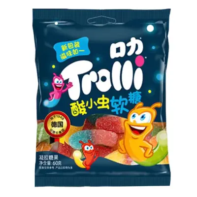 Kouli Saure Cola-Flaschen Gummibärchen 60 g, 80er-Box