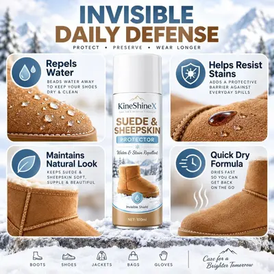 KineShineX Wildleder-Schneestiefel Imprägnierspray