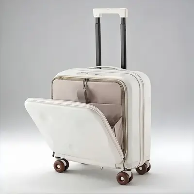 20-inch suitcase, front-opening, lightweight, carry-on - 7