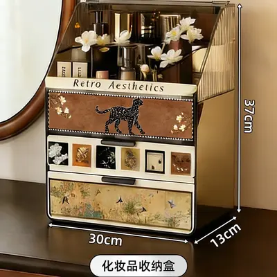 Acrylic cosmetics storage box large capacity - 10